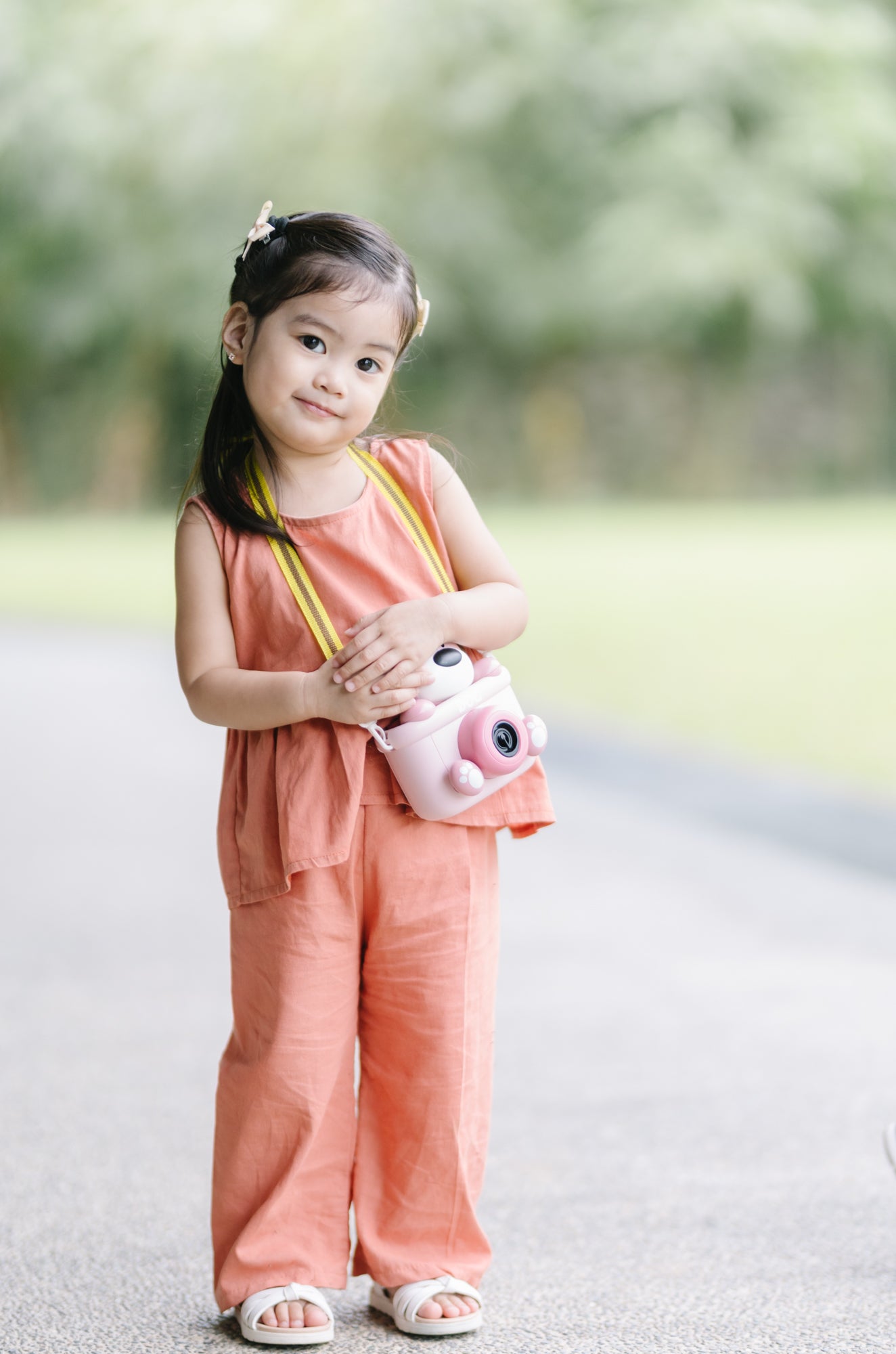 Peplum Linen Set for Girls